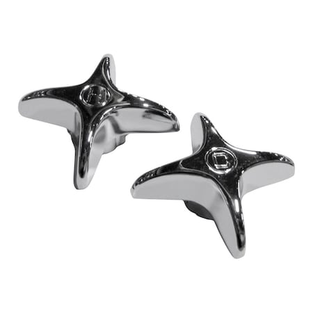 Plumb Pak Plumb Pak Chrome Sink and Tub and Shower Faucet Handles PP805-112